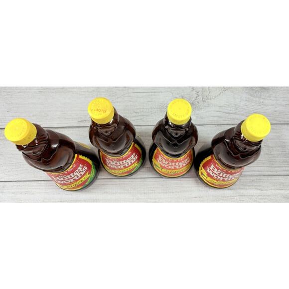 Vintage Mrs. Butterworth’s Syrup Amber Glass Bottle 12&24 Oz w/ Plastic Cap Lot - Picture 4 of 9